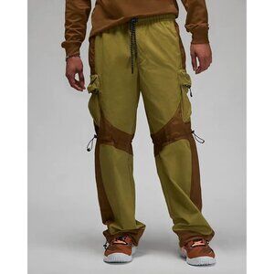 Jordan 23 Engineered Men's Statement Woven Pants  Size M Light Olive DQ8053-378